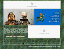 Tablet Screenshot of lahiru-pestcontrol.com